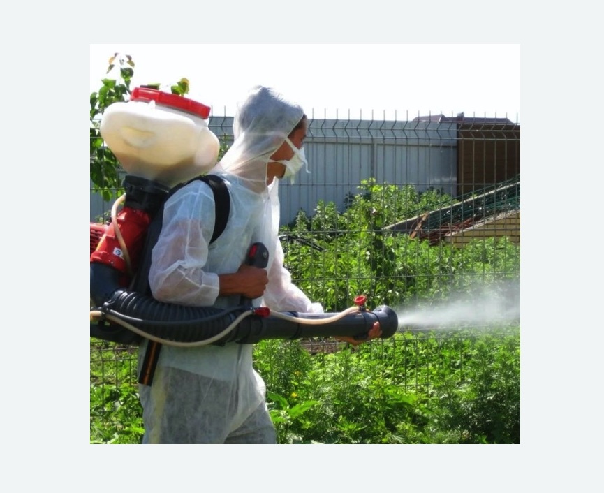 Акарицидная обработка территории в Барабинске